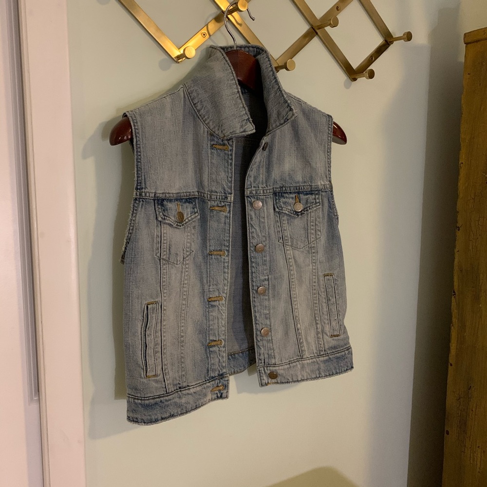 J Crew Denim vest